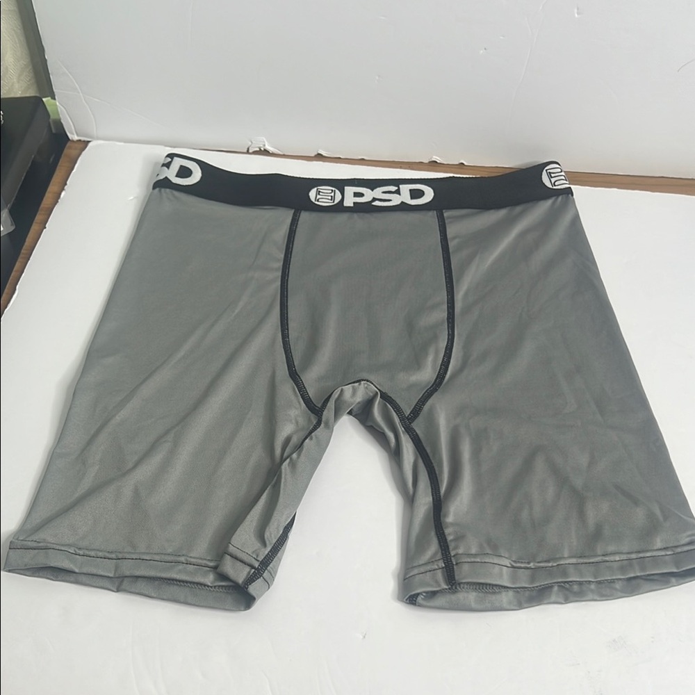 PSD Men's Gray Boxer Briefs